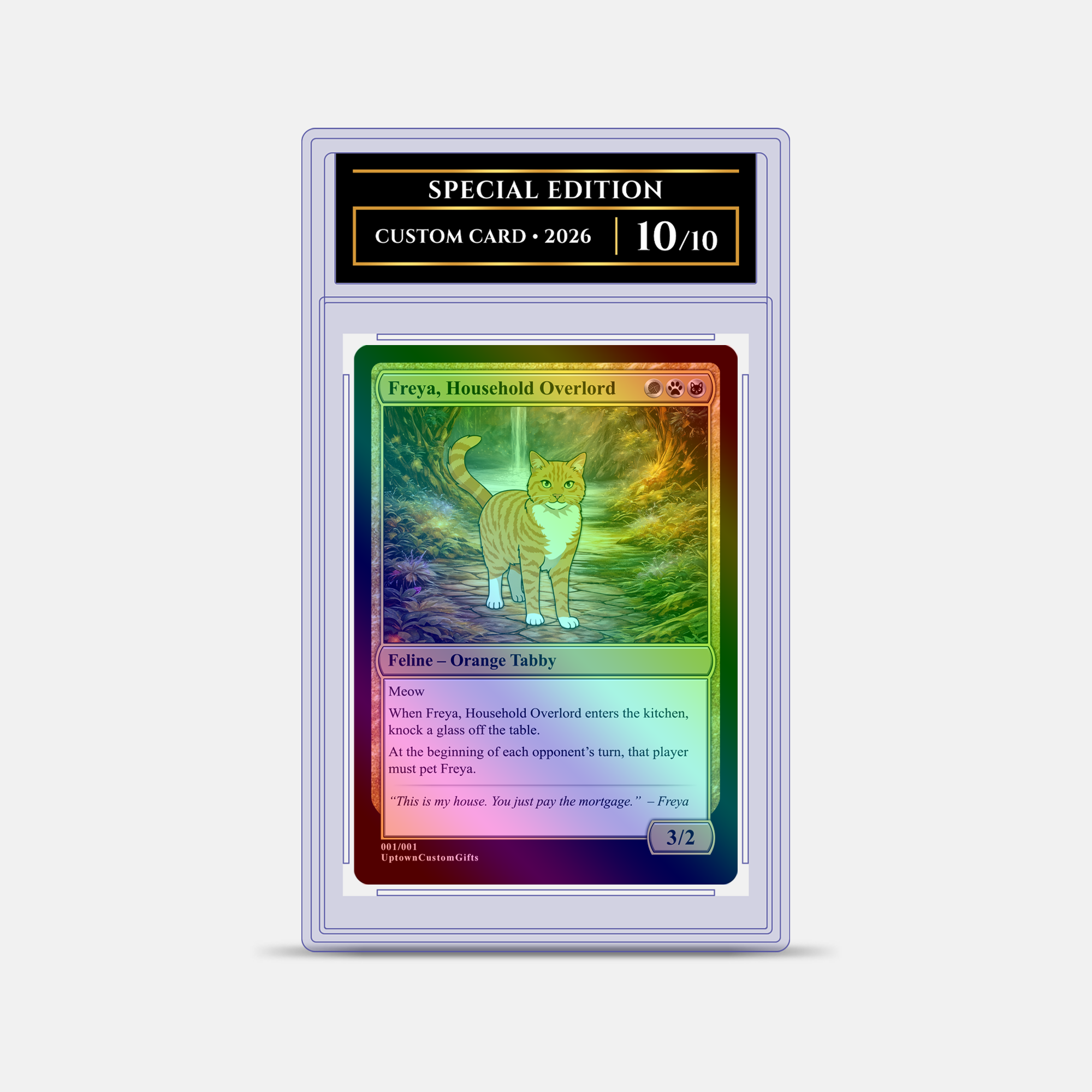 Custom Fantasy Trading Card