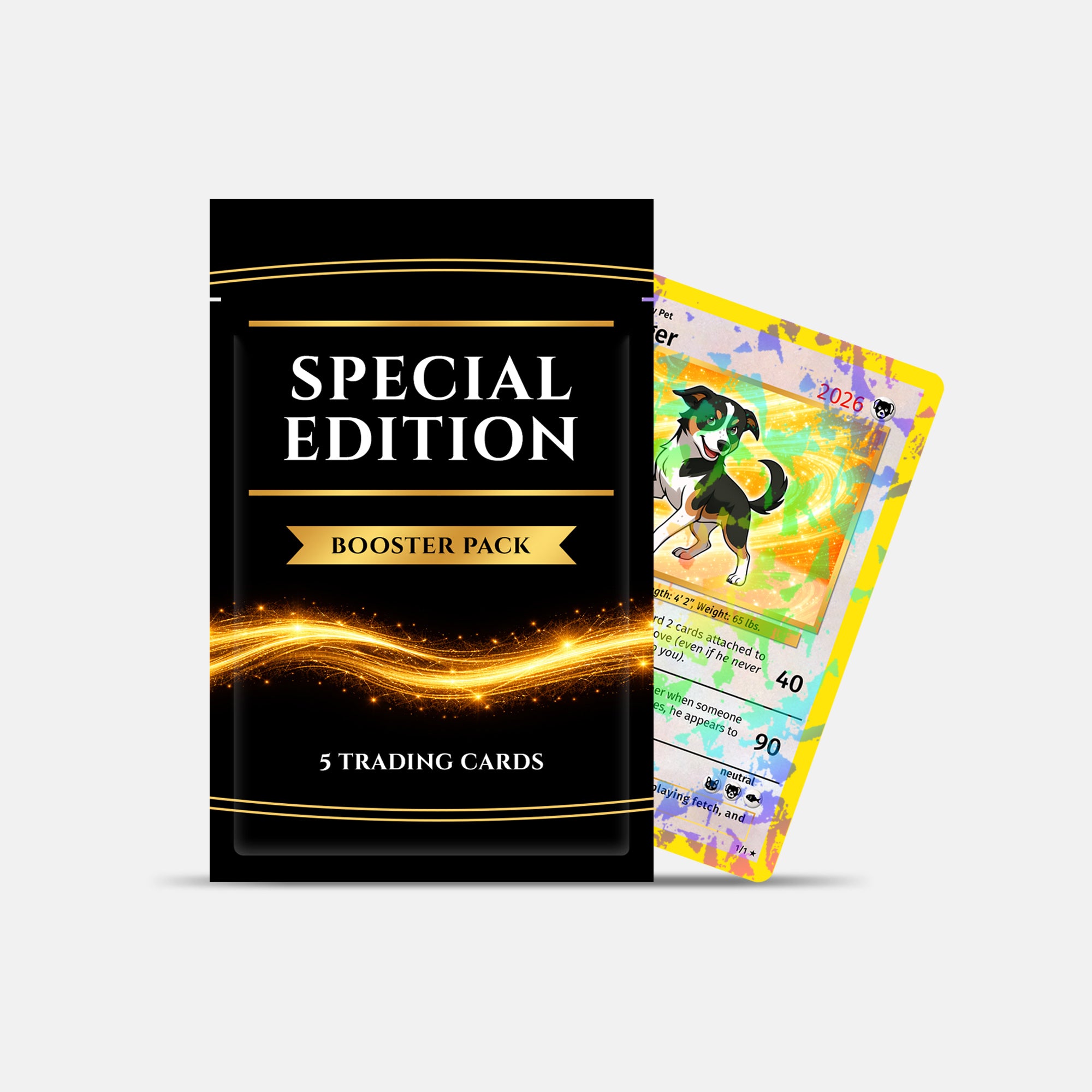 Custom Battle Trading Card