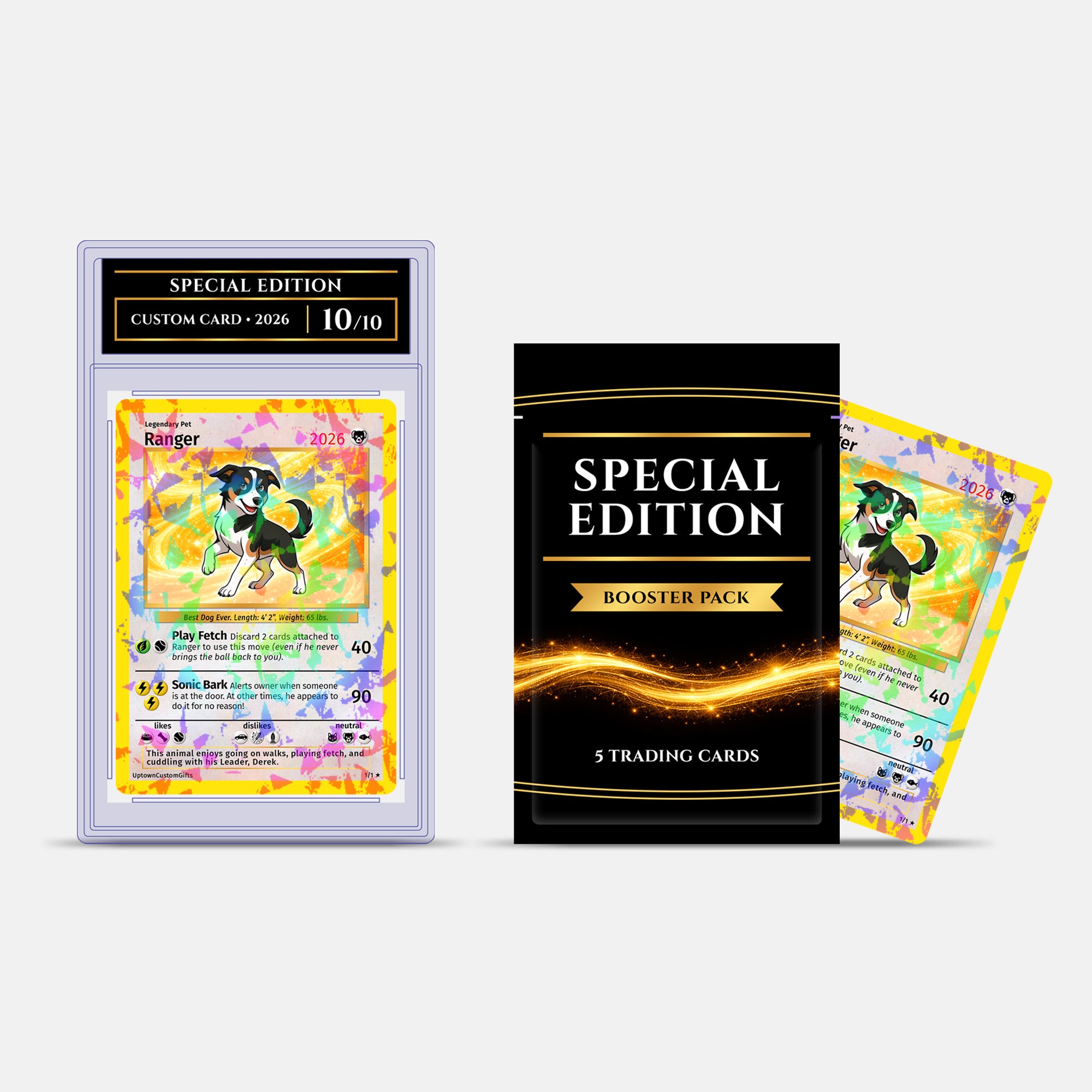Custom Battle Trading Card