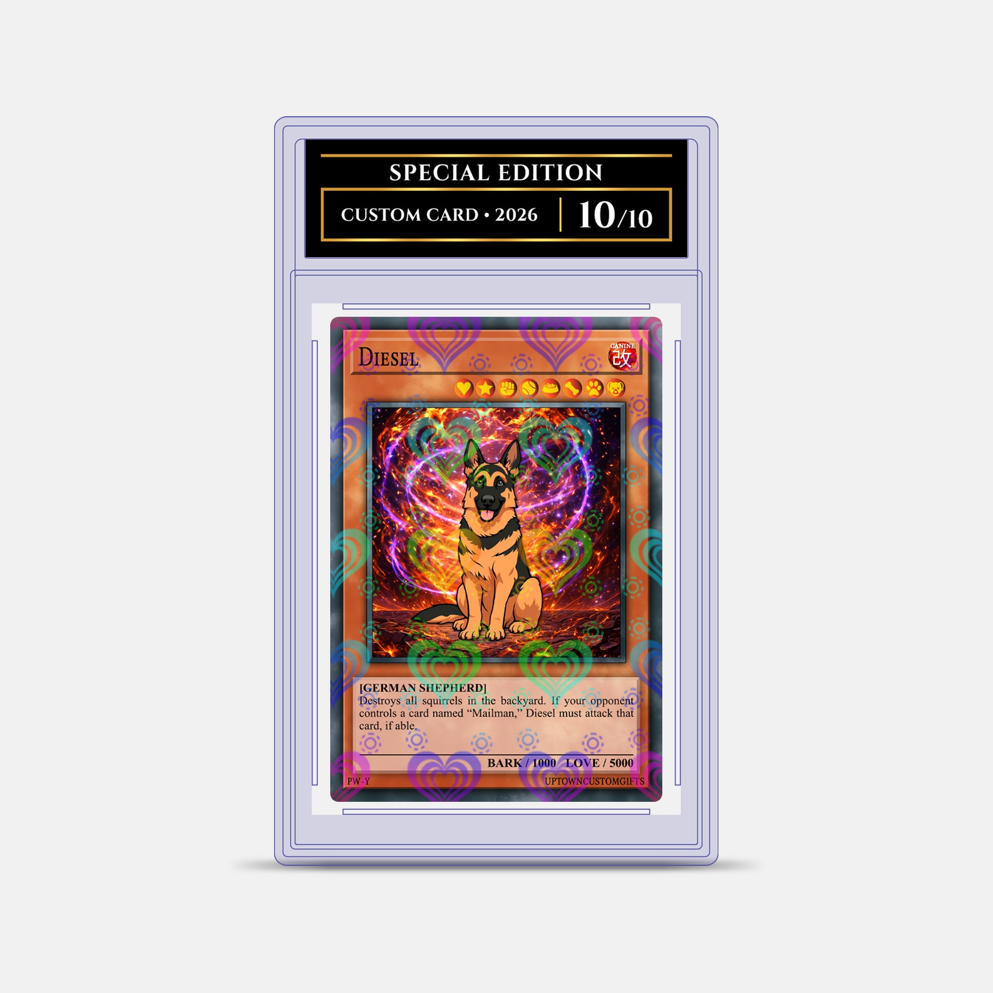 Custom Duel Trading Card