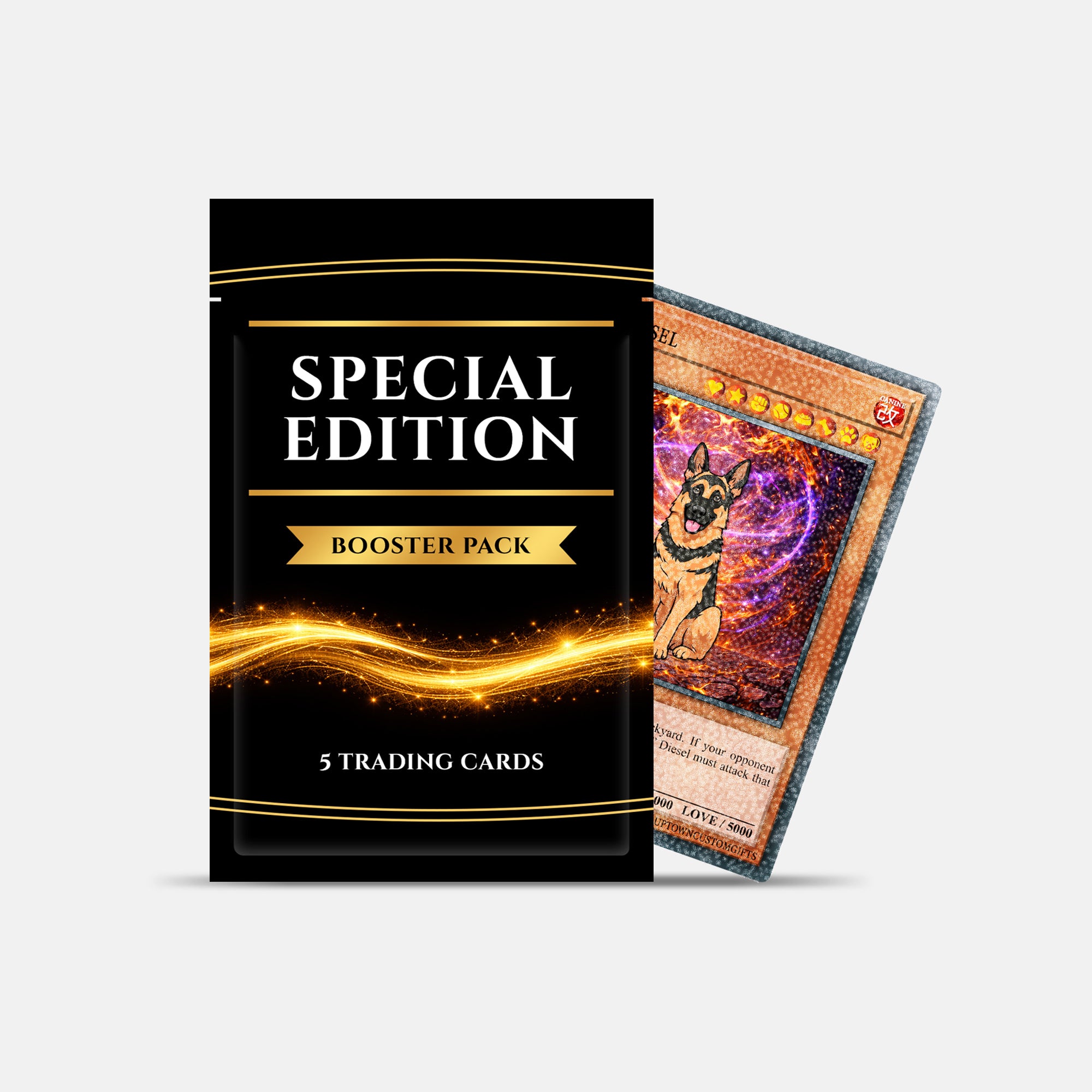 Custom Duel Trading Card