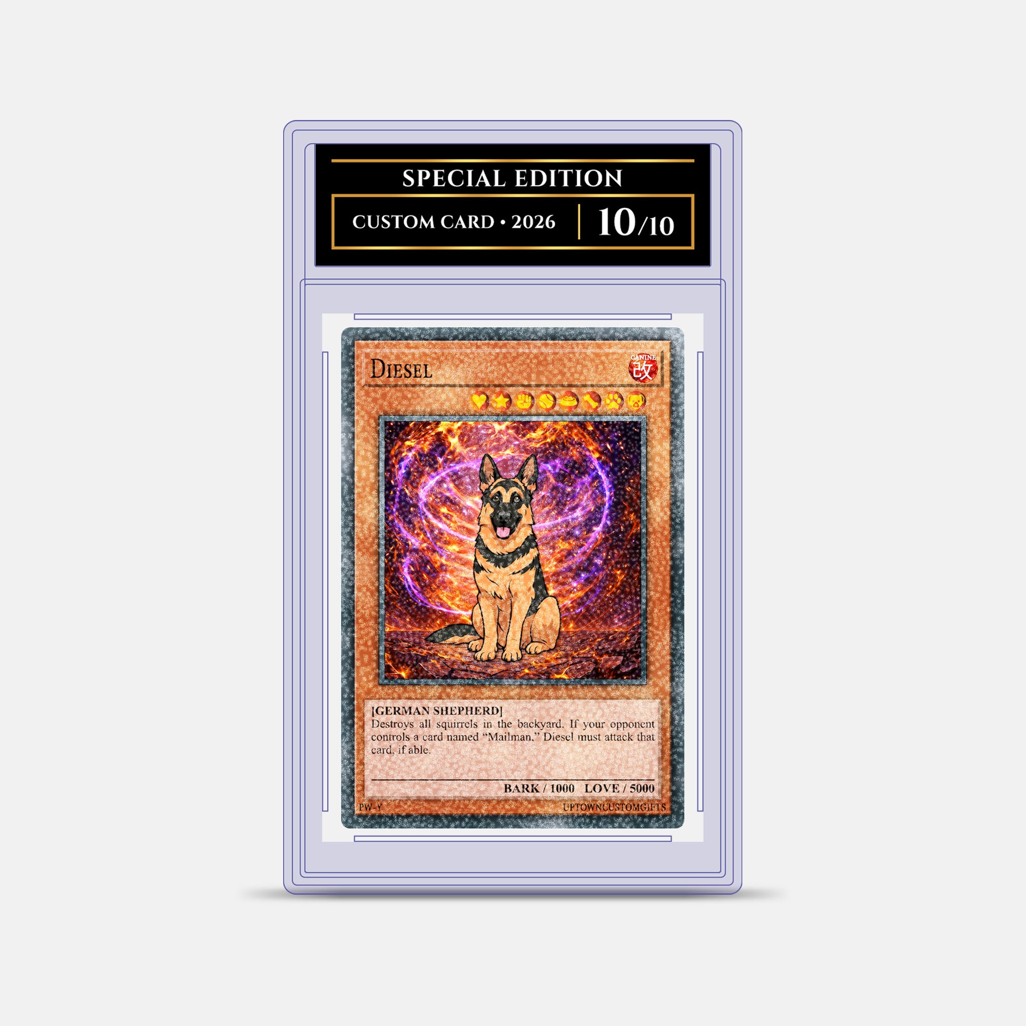 Custom Duel Trading Card