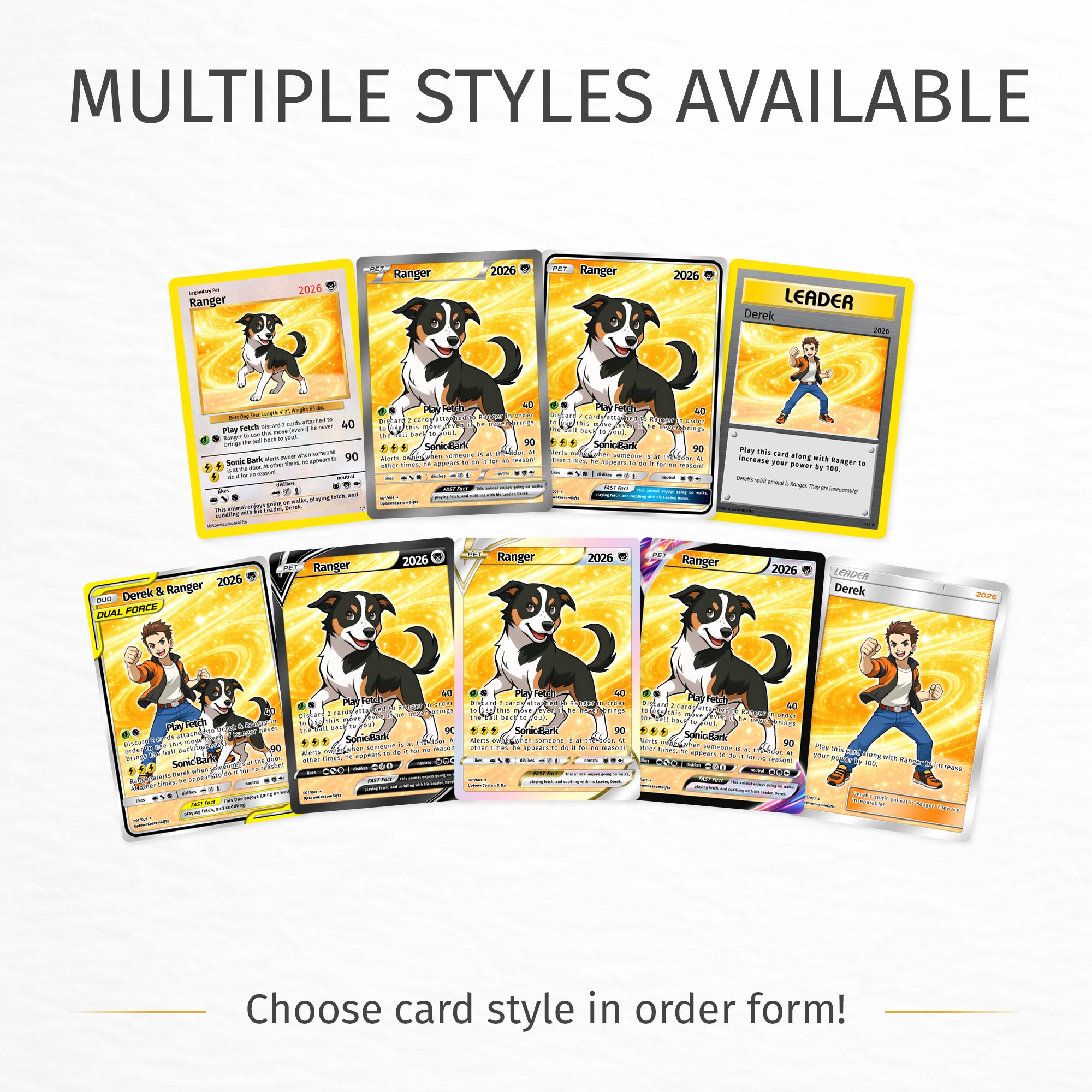 Custom Battle Trading Card