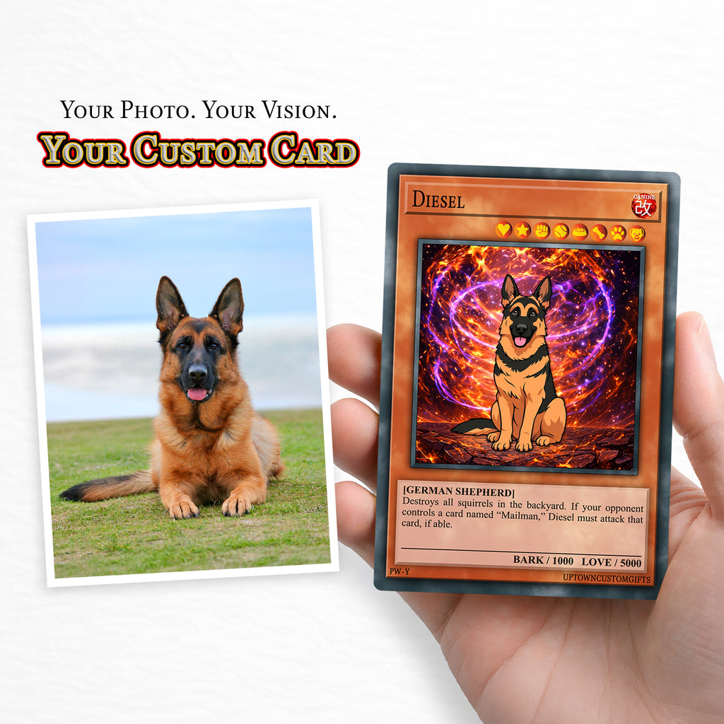 Custom Duel Trading Card