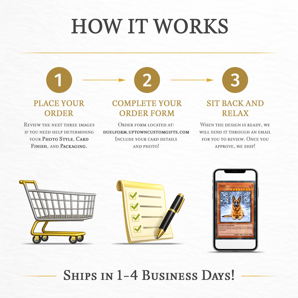 Custom Duel Trading Card