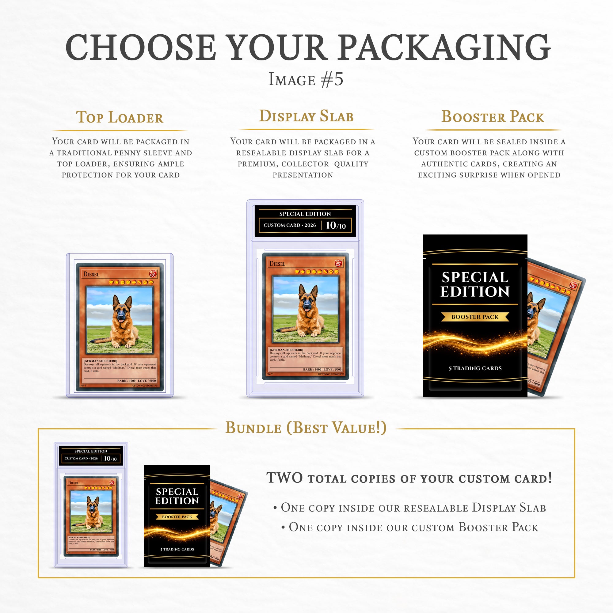 Custom Duel Trading Card