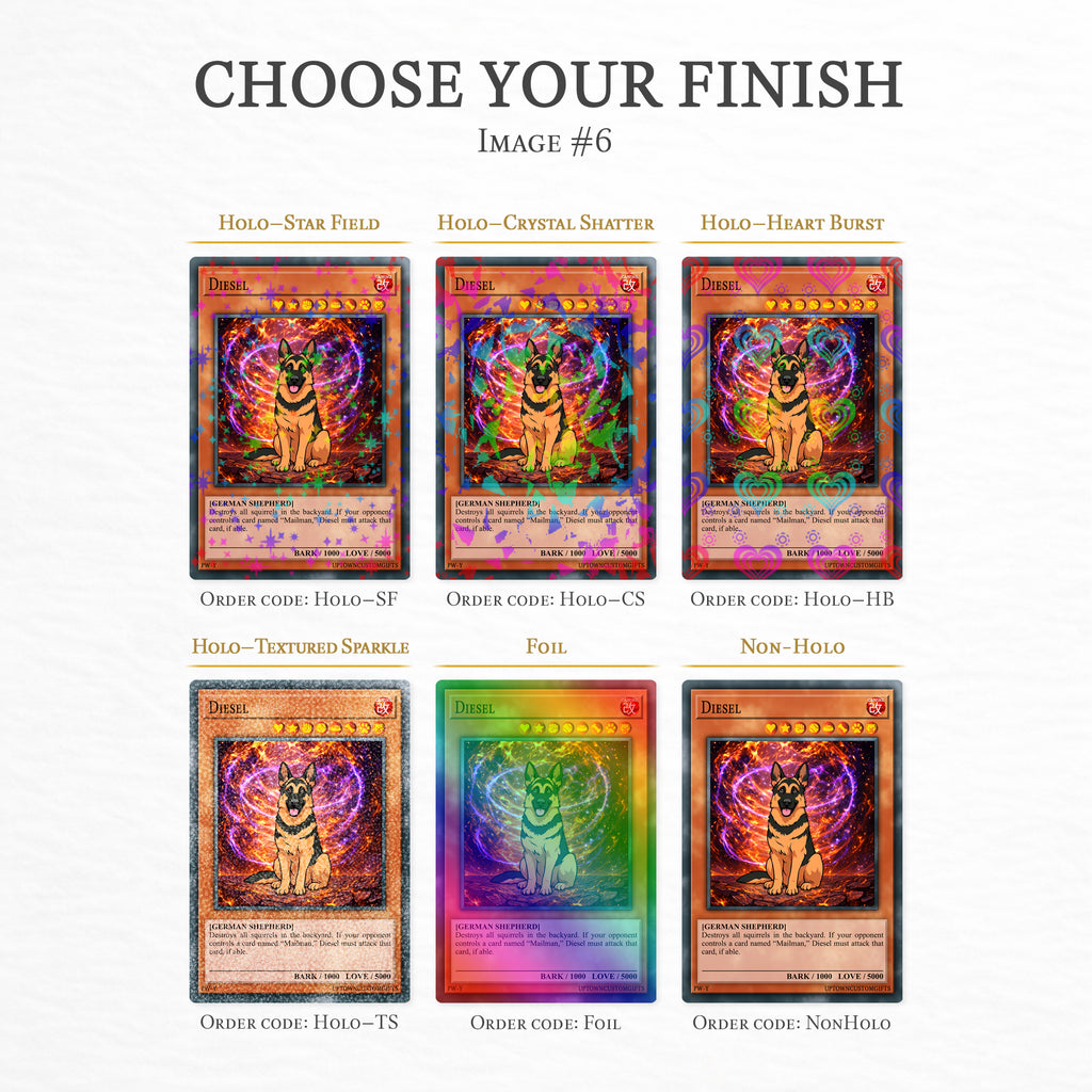 Custom Duel Trading Card