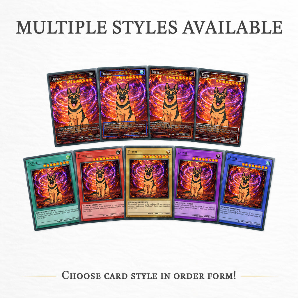 Custom Duel Trading Card