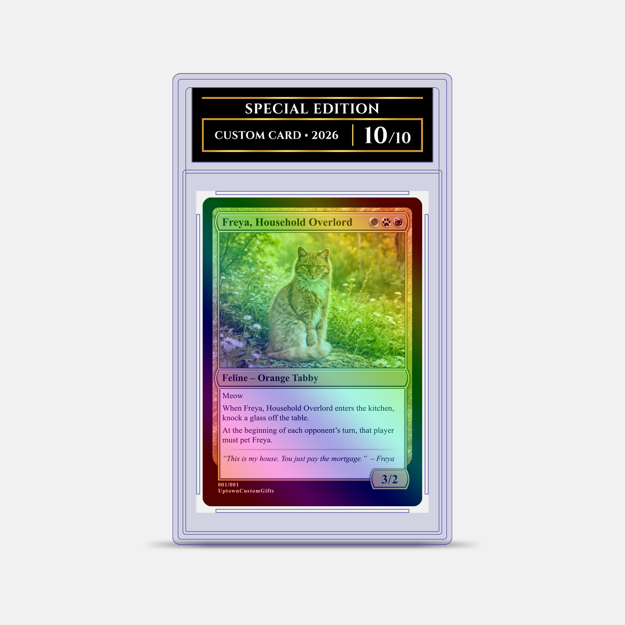 Custom Fantasy Trading Card
