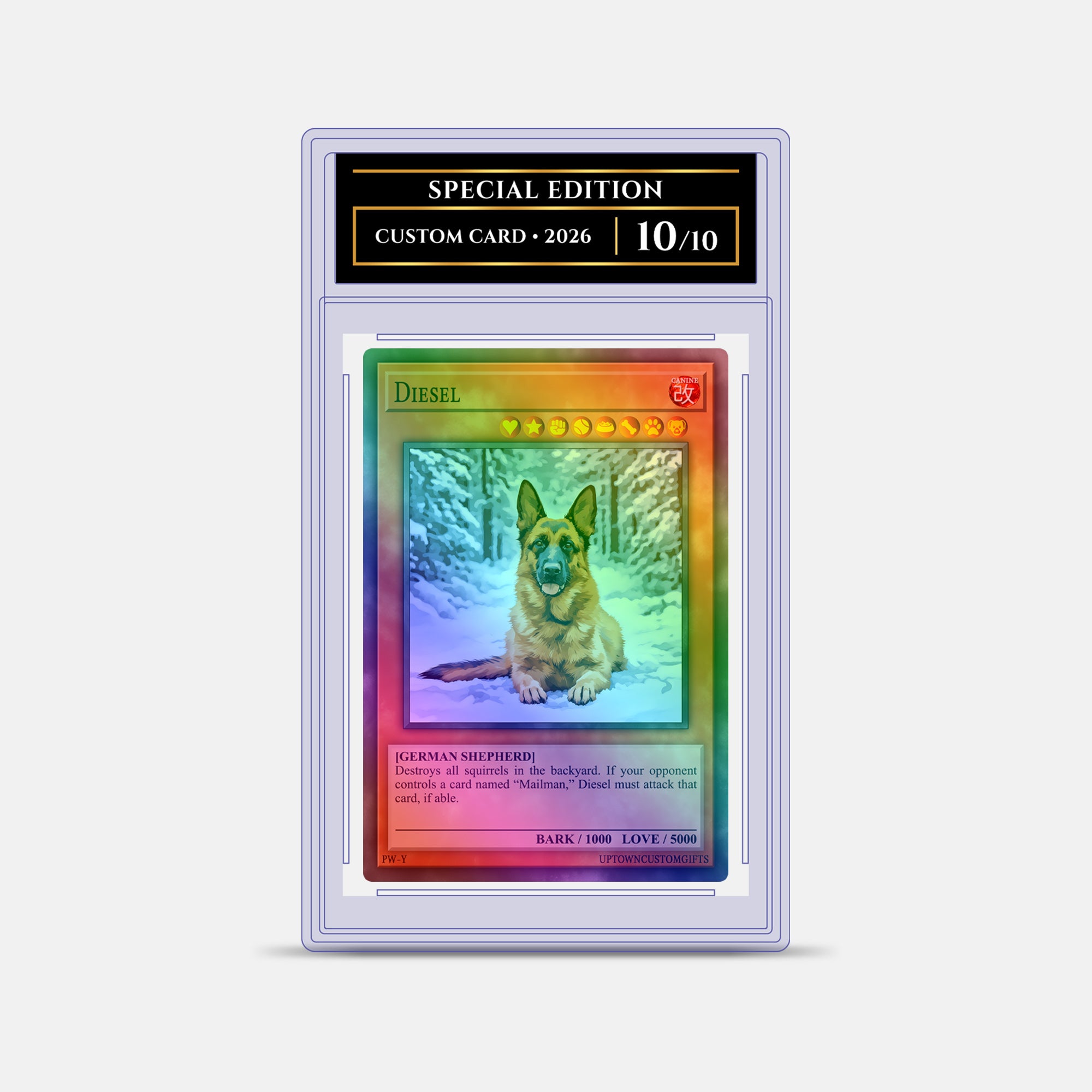 Custom Duel Trading Card