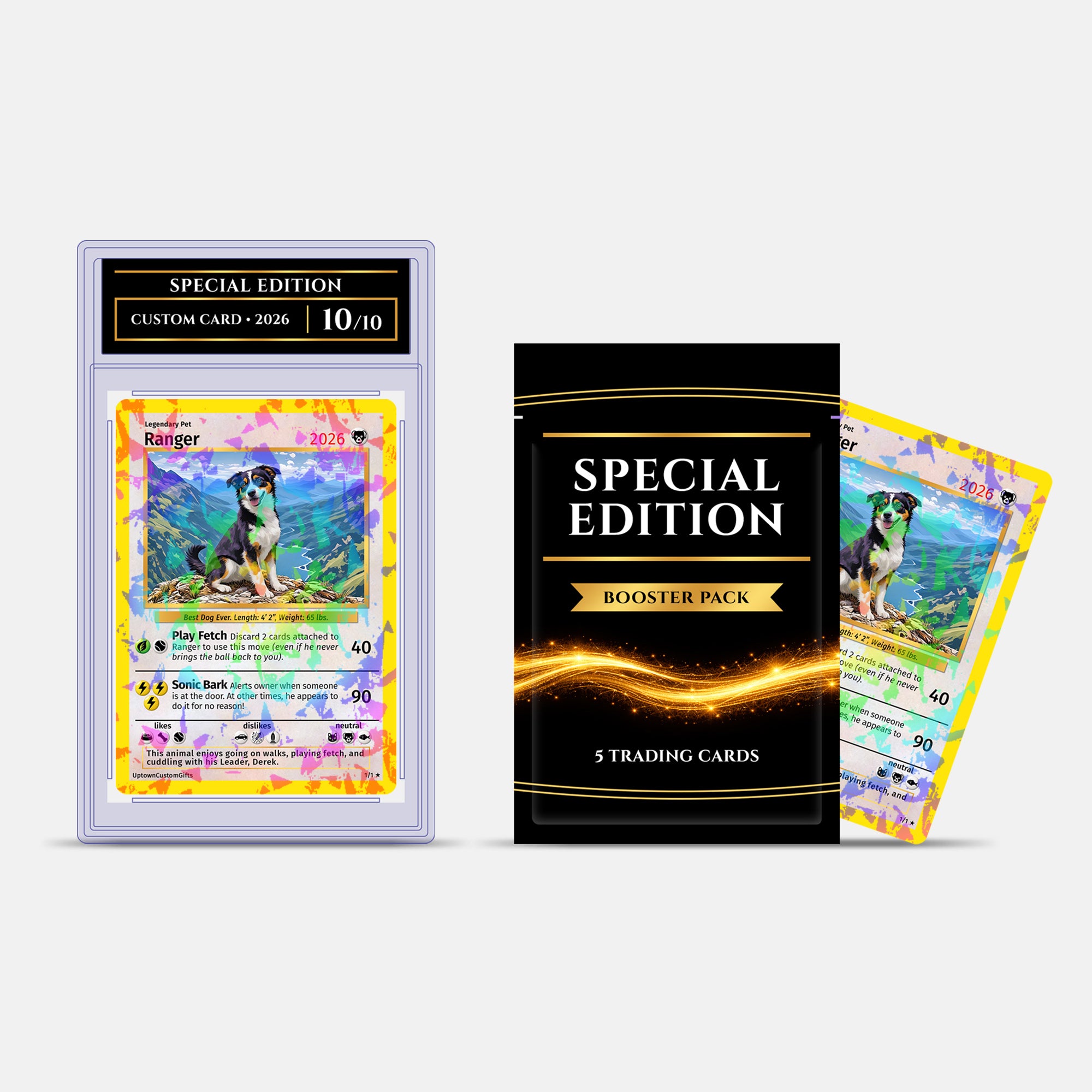 Custom Battle Trading Card