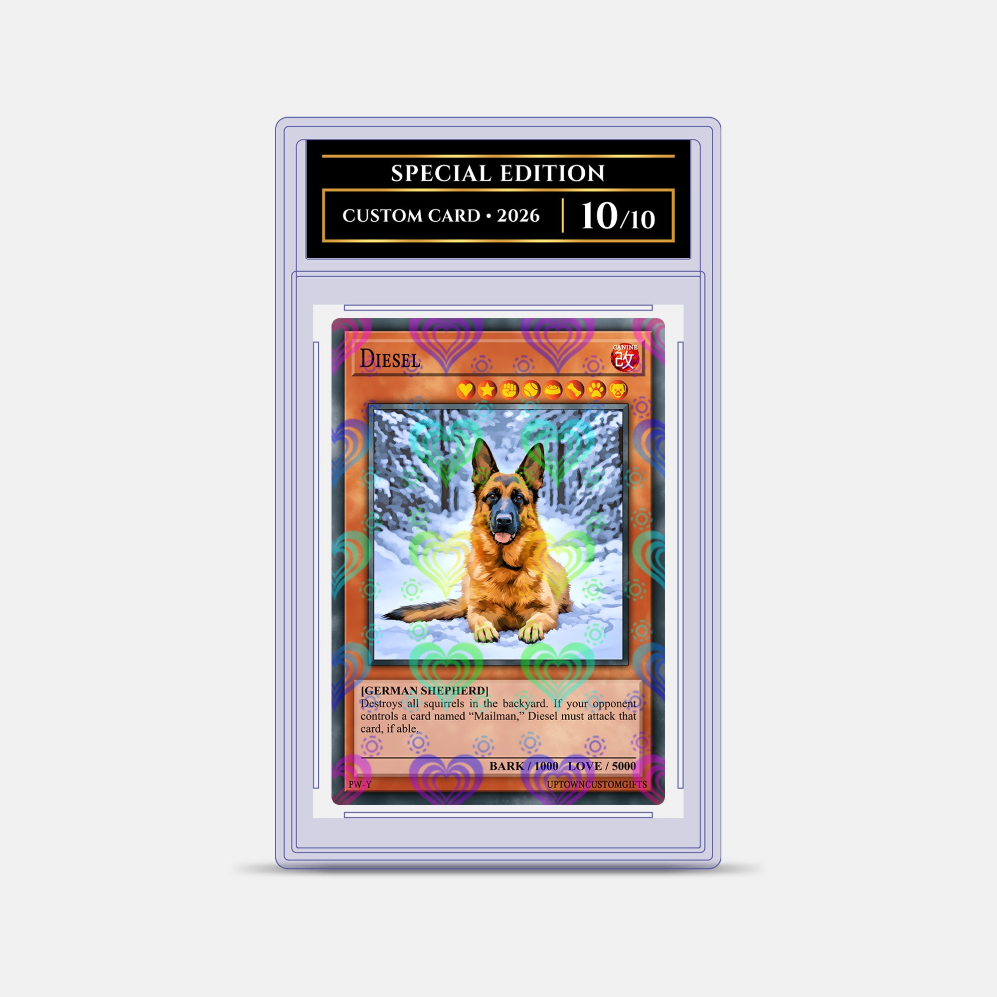 Custom Duel Trading Card