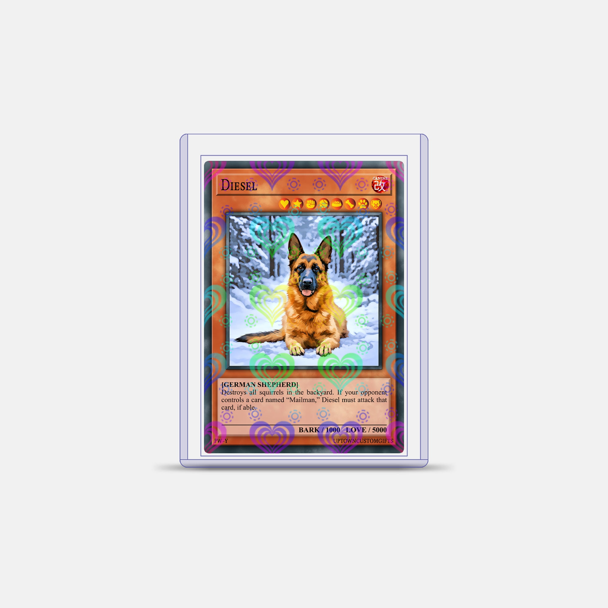 Custom Duel Trading Card