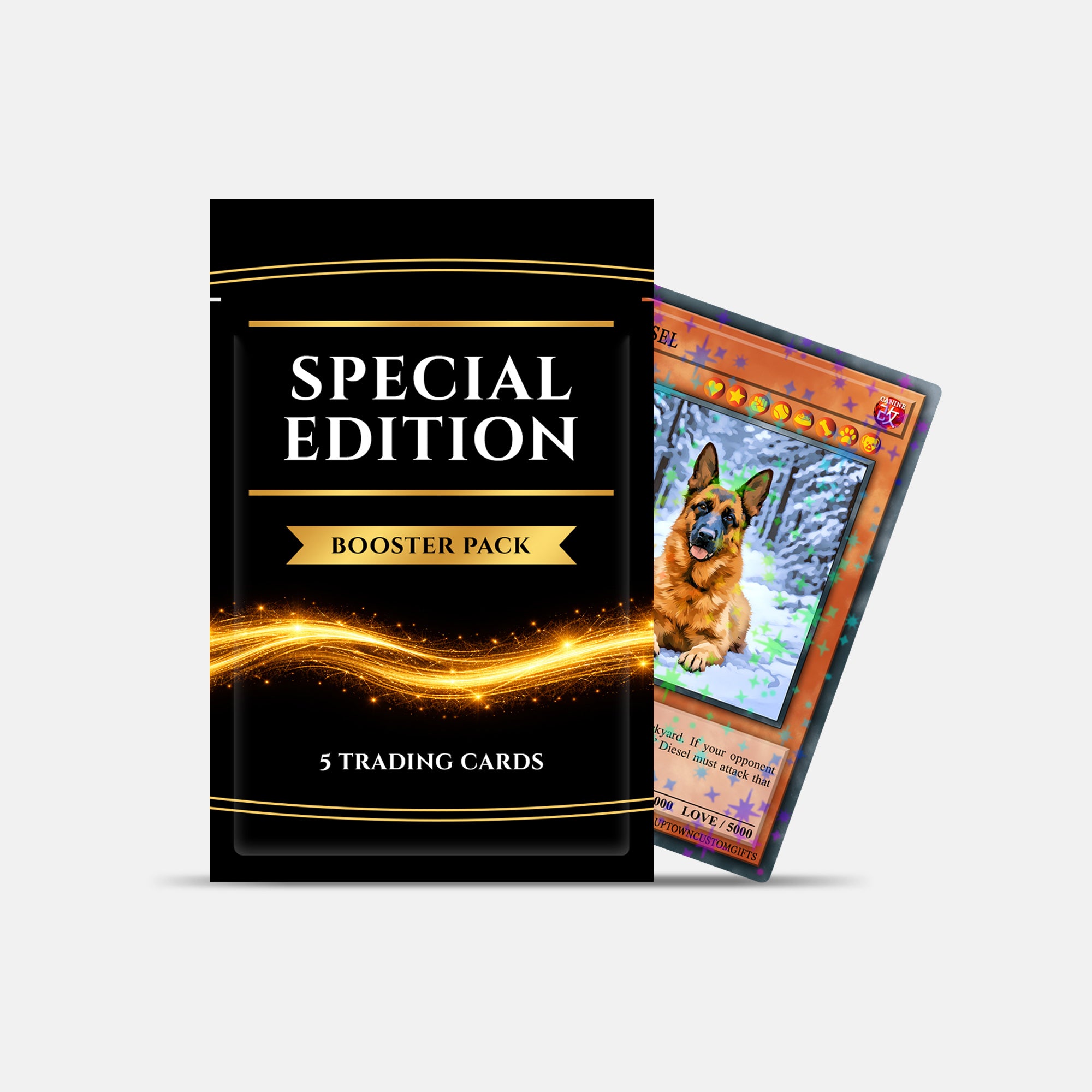 Custom Duel Trading Card