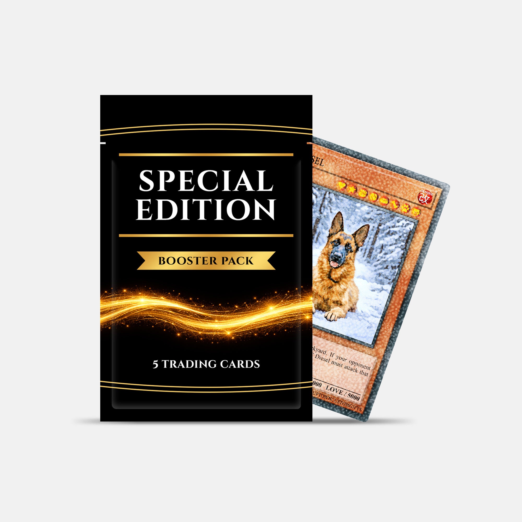 Custom Duel Trading Card