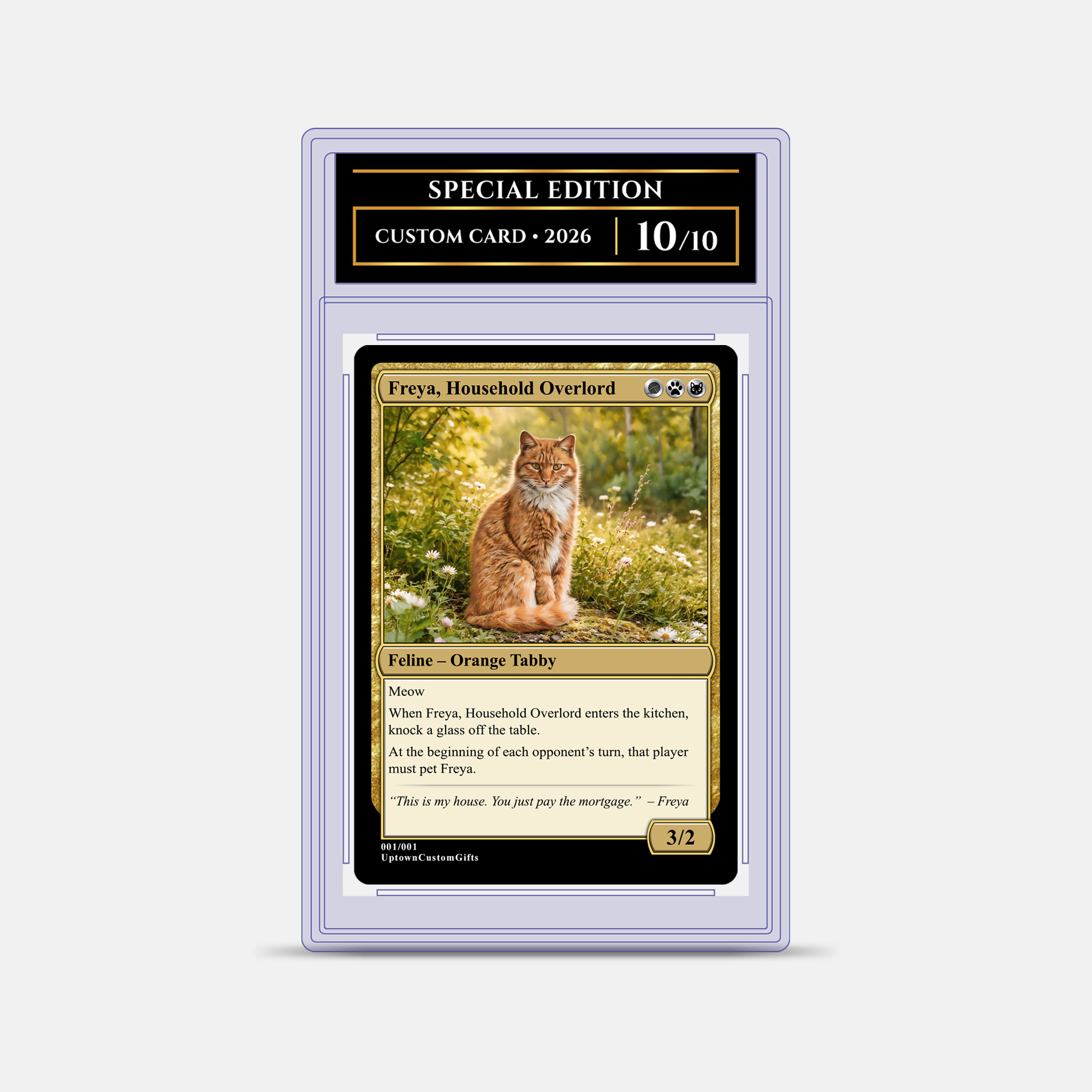 Custom Fantasy Trading Card