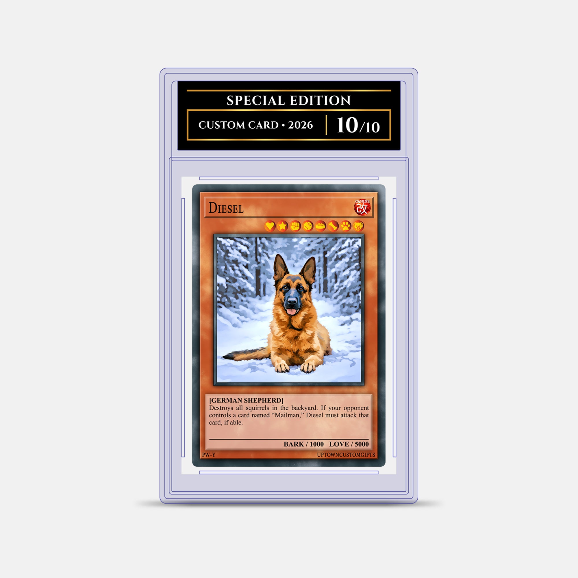 Custom Duel Trading Card