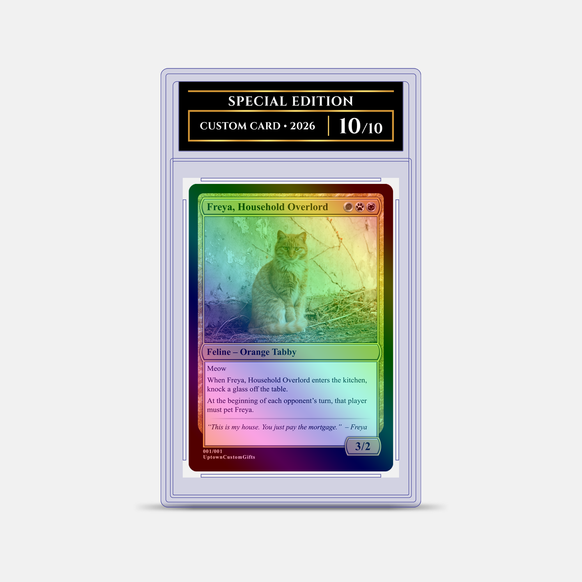 Custom Fantasy Trading Card