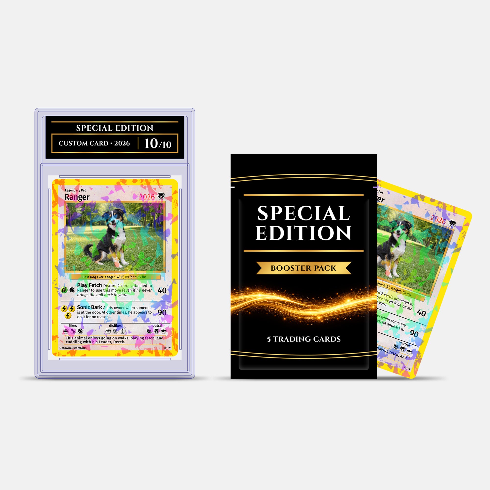 Custom Battle Trading Card