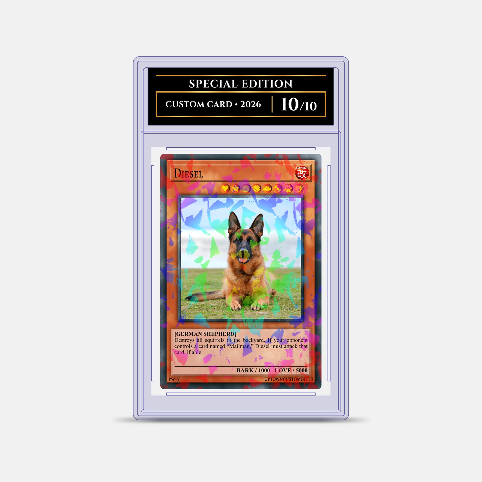 Custom Duel Trading Card