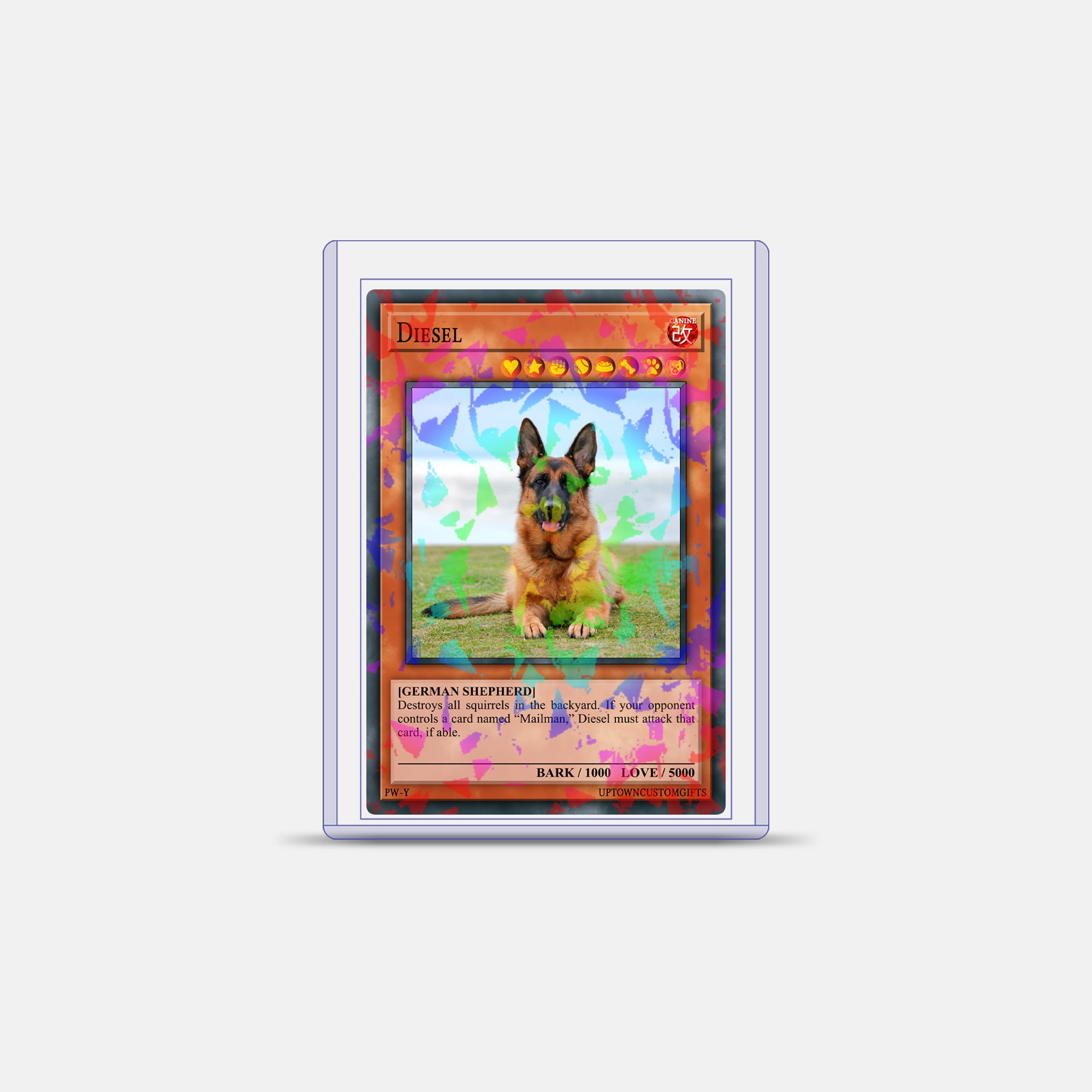Custom Duel Trading Card