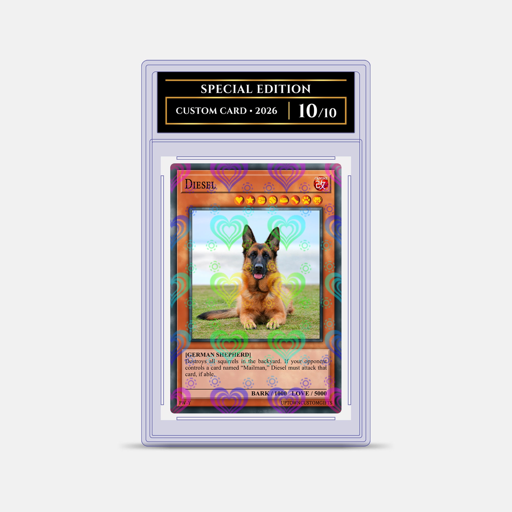 Custom Duel Trading Card