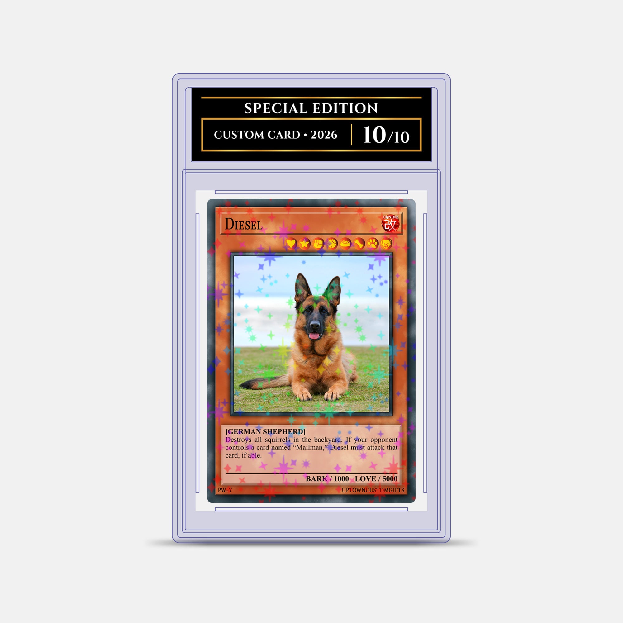 Custom Duel Trading Card