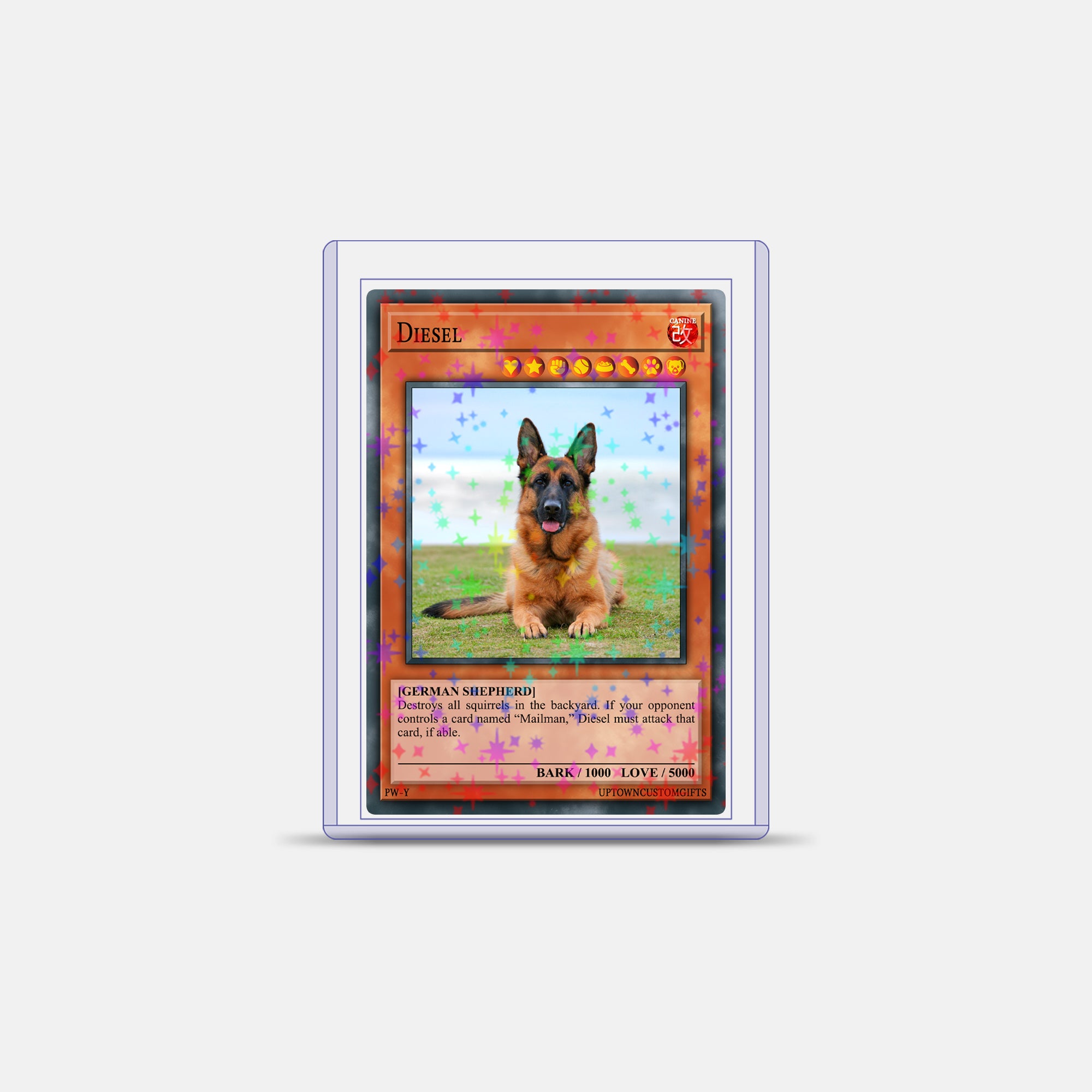Custom Duel Trading Card