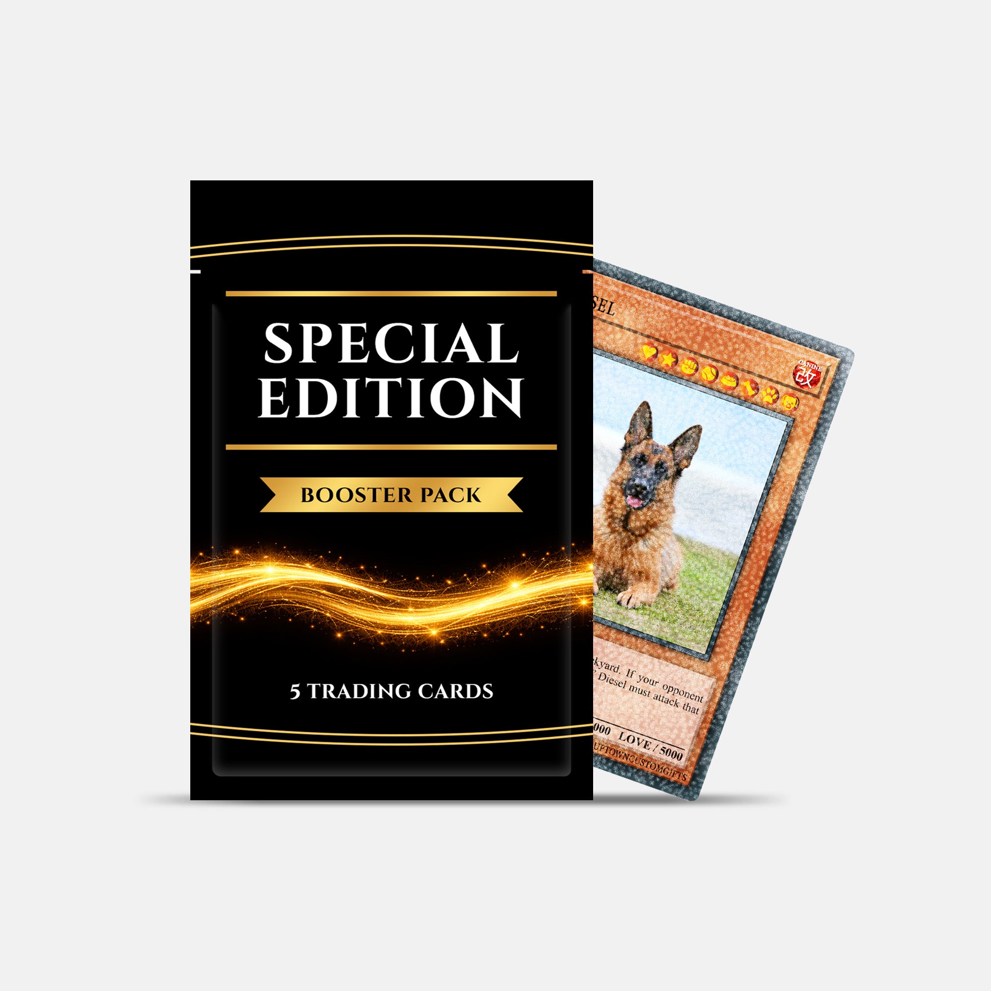 Custom Duel Trading Card