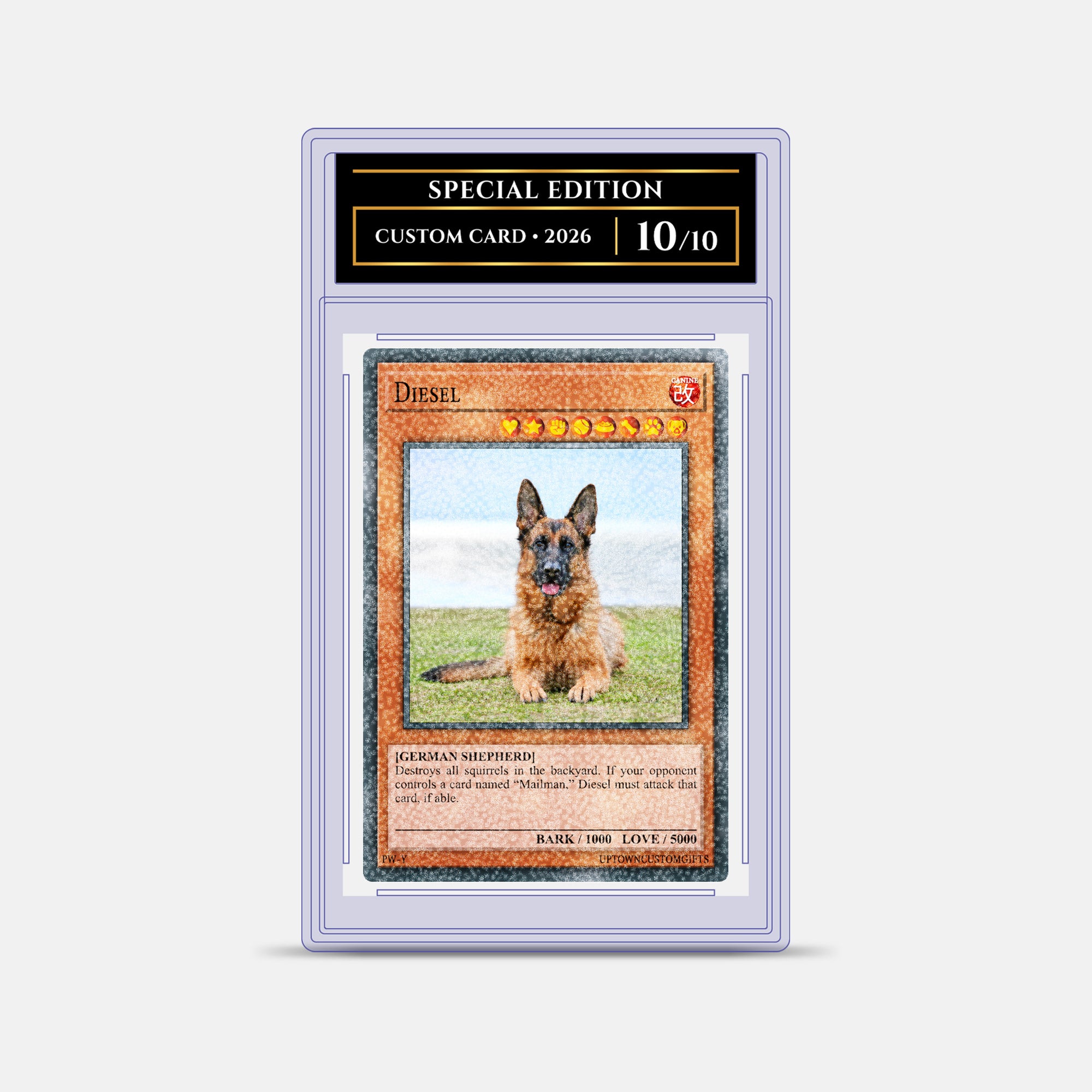 Custom Duel Trading Card