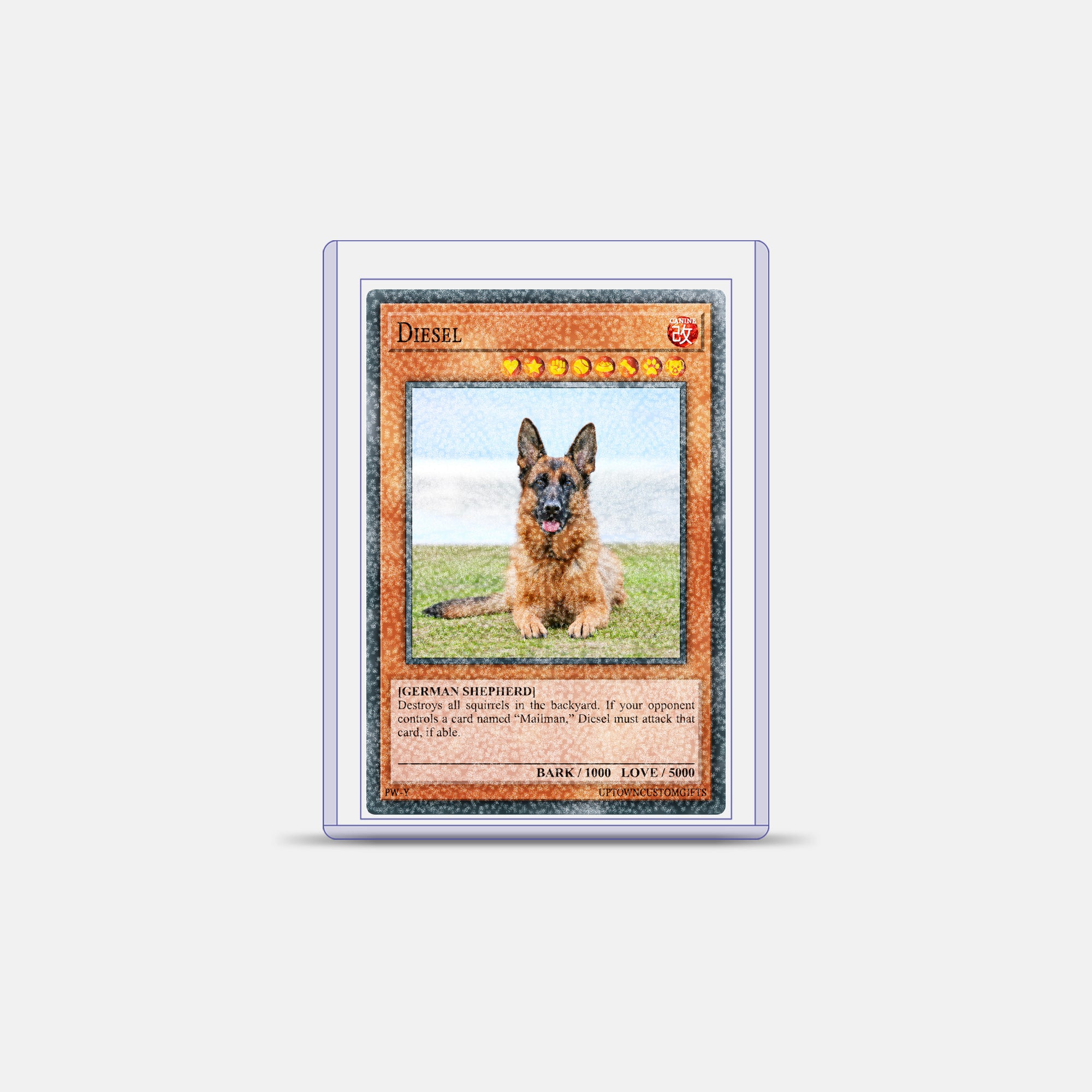 Custom Duel Trading Card