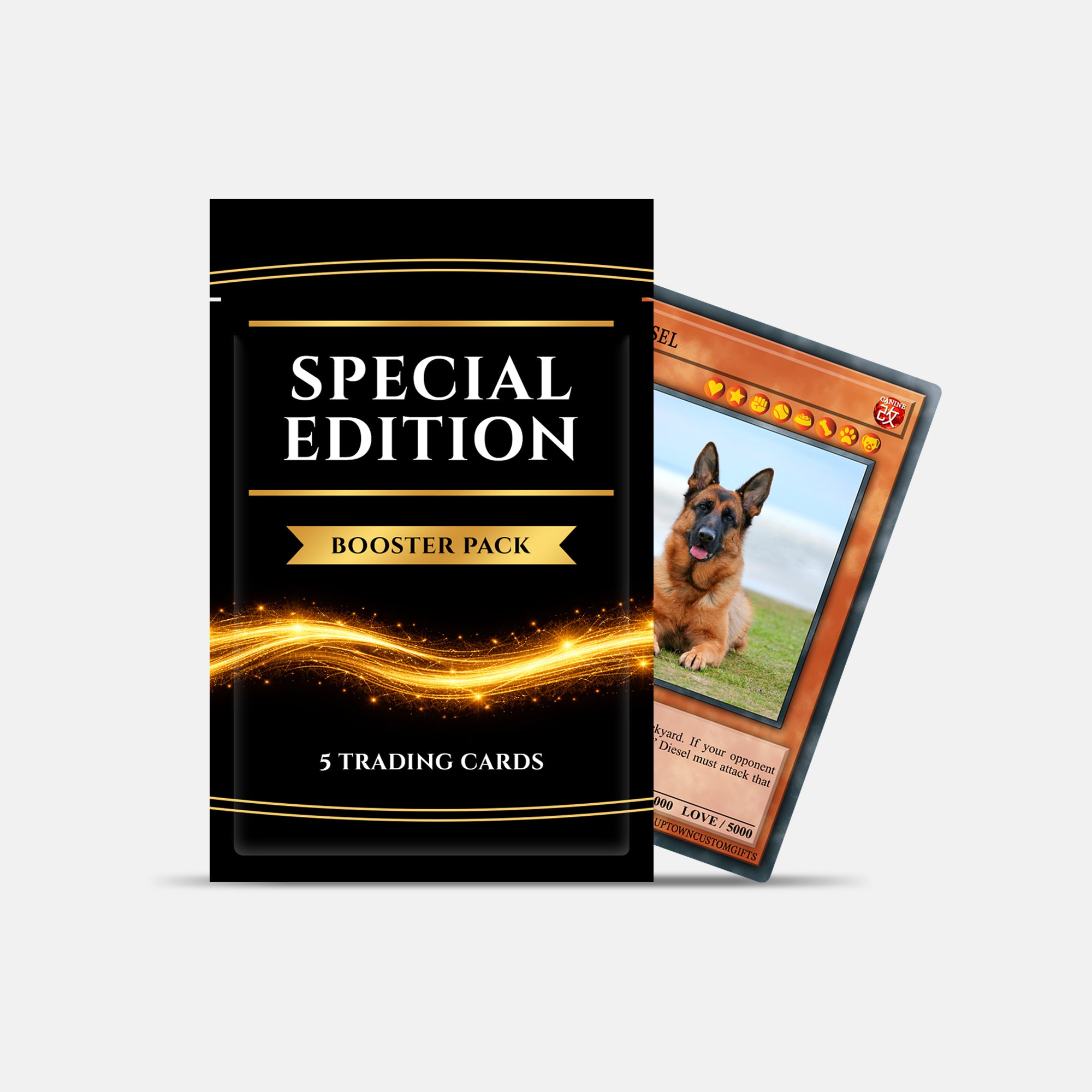 Custom Duel Trading Card
