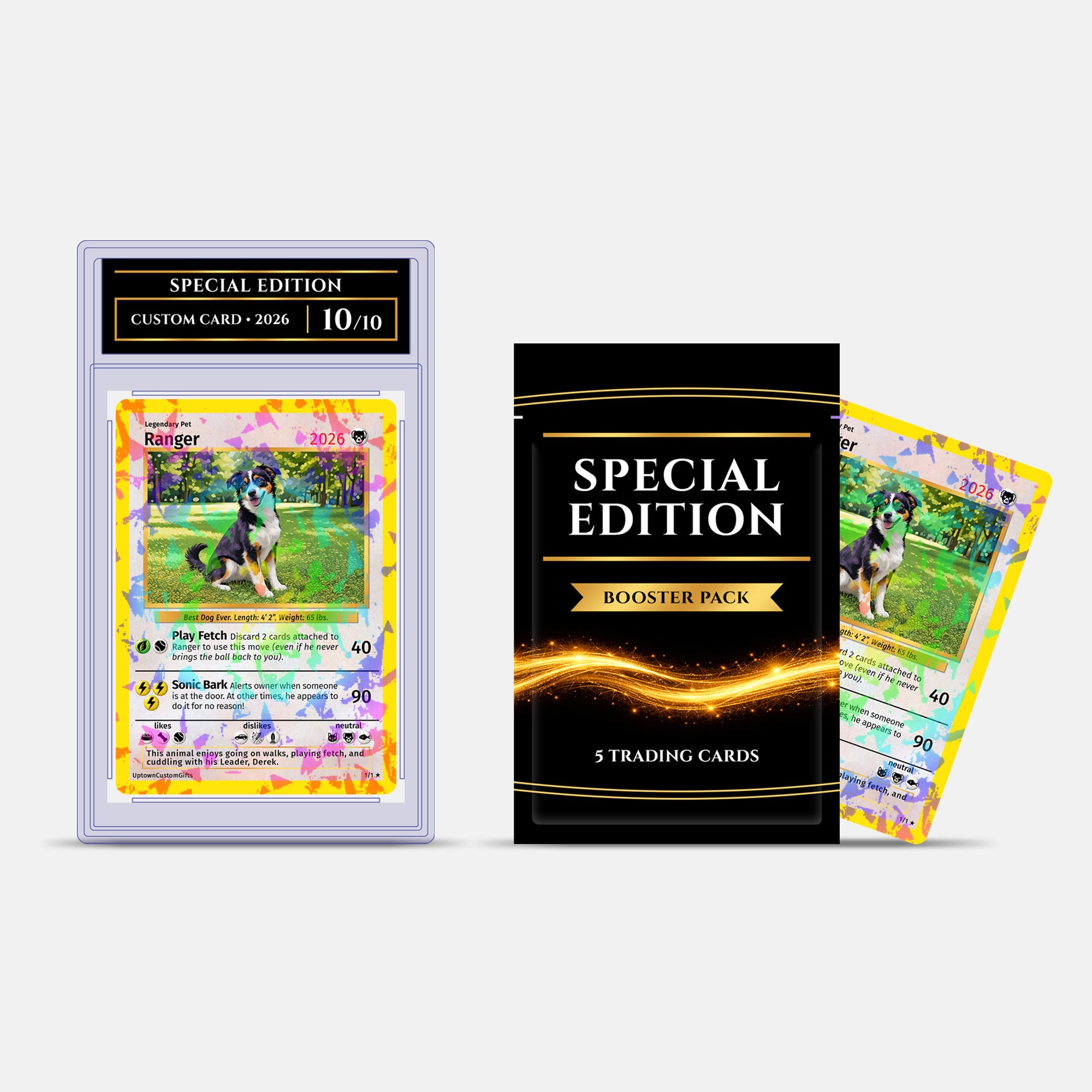 Custom Battle Trading Card