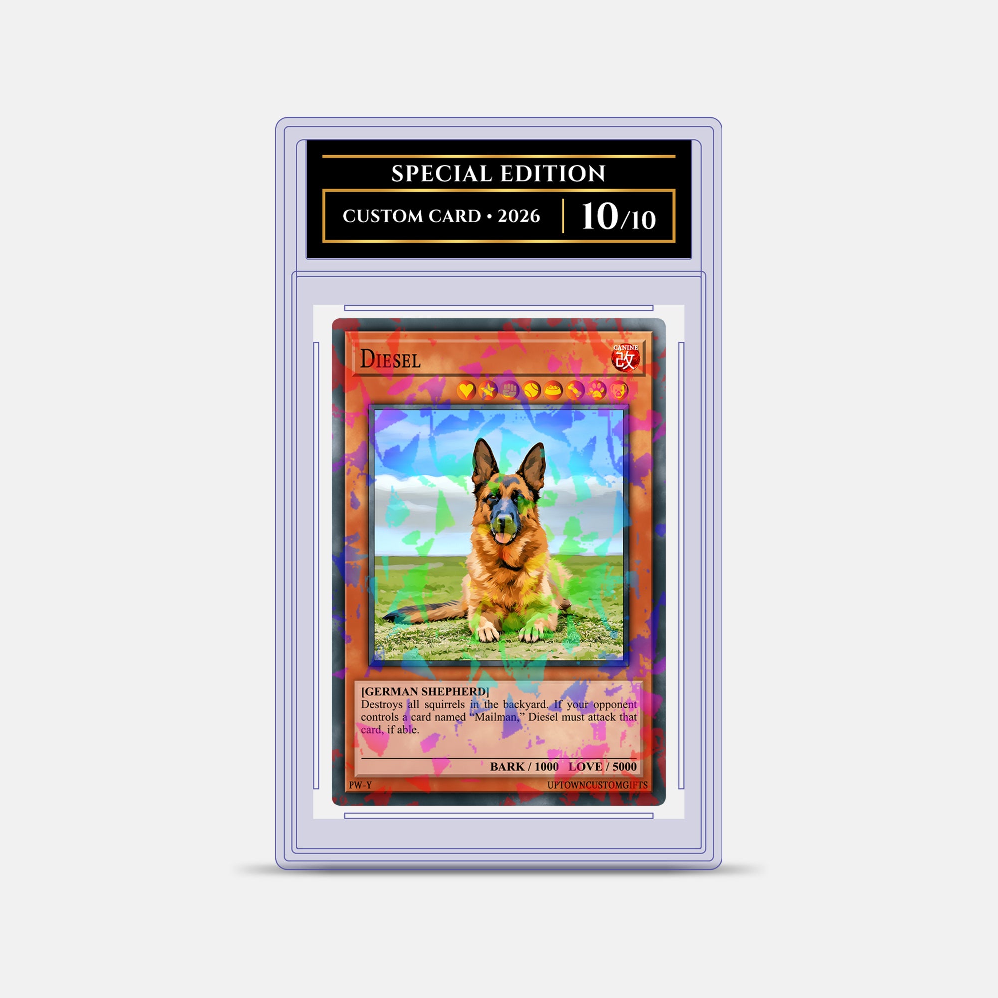 Custom Duel Trading Card