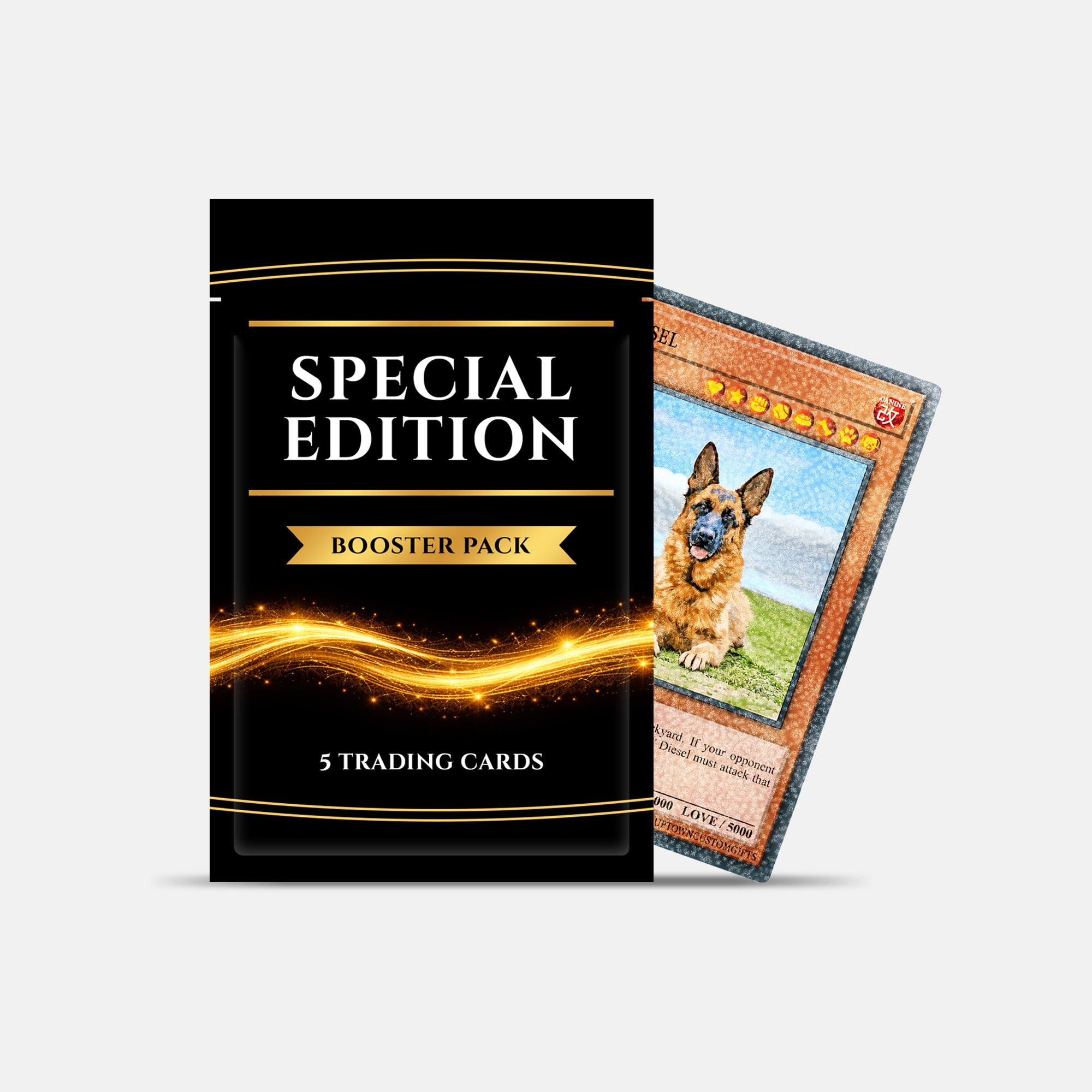 Custom Duel Trading Card