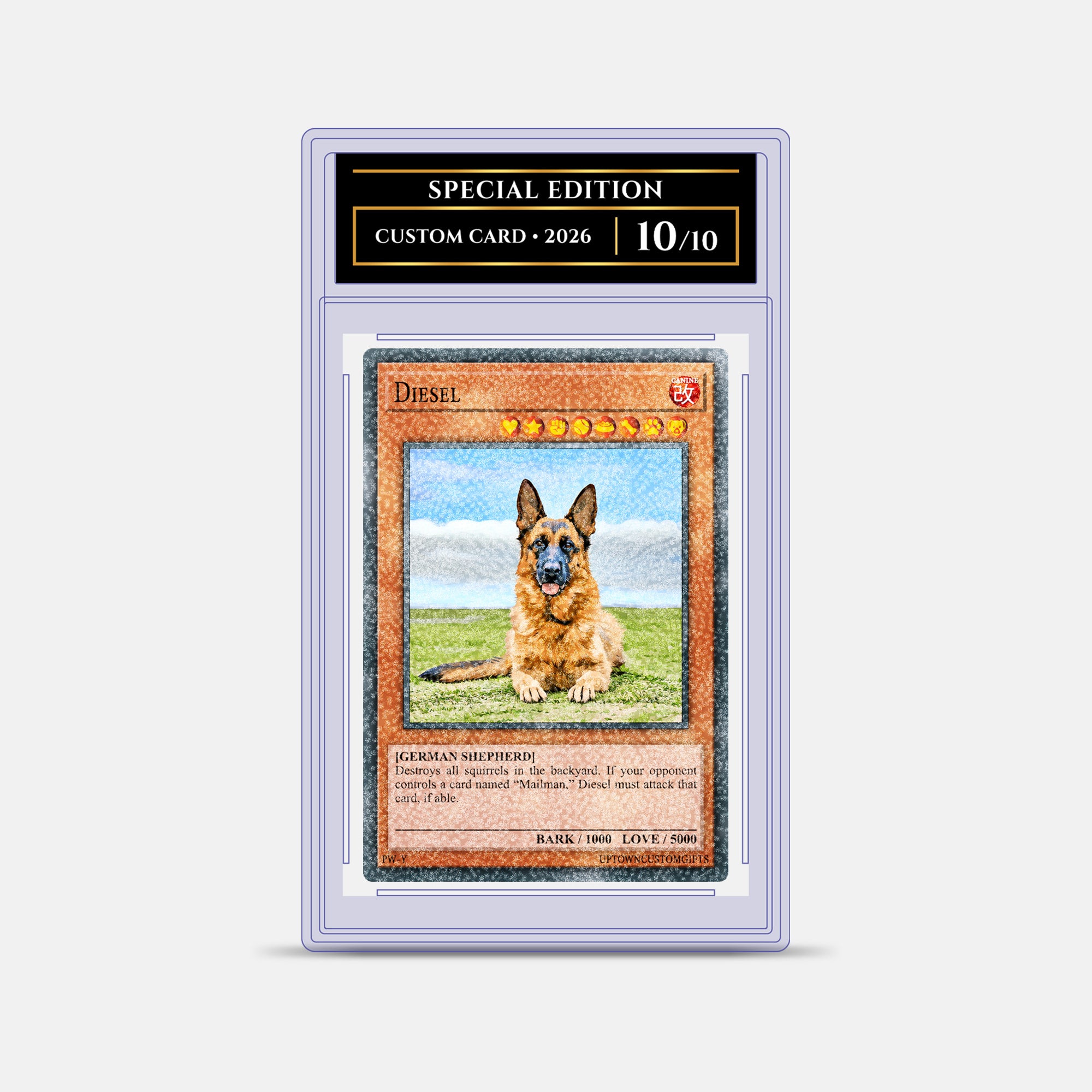 Custom Duel Trading Card