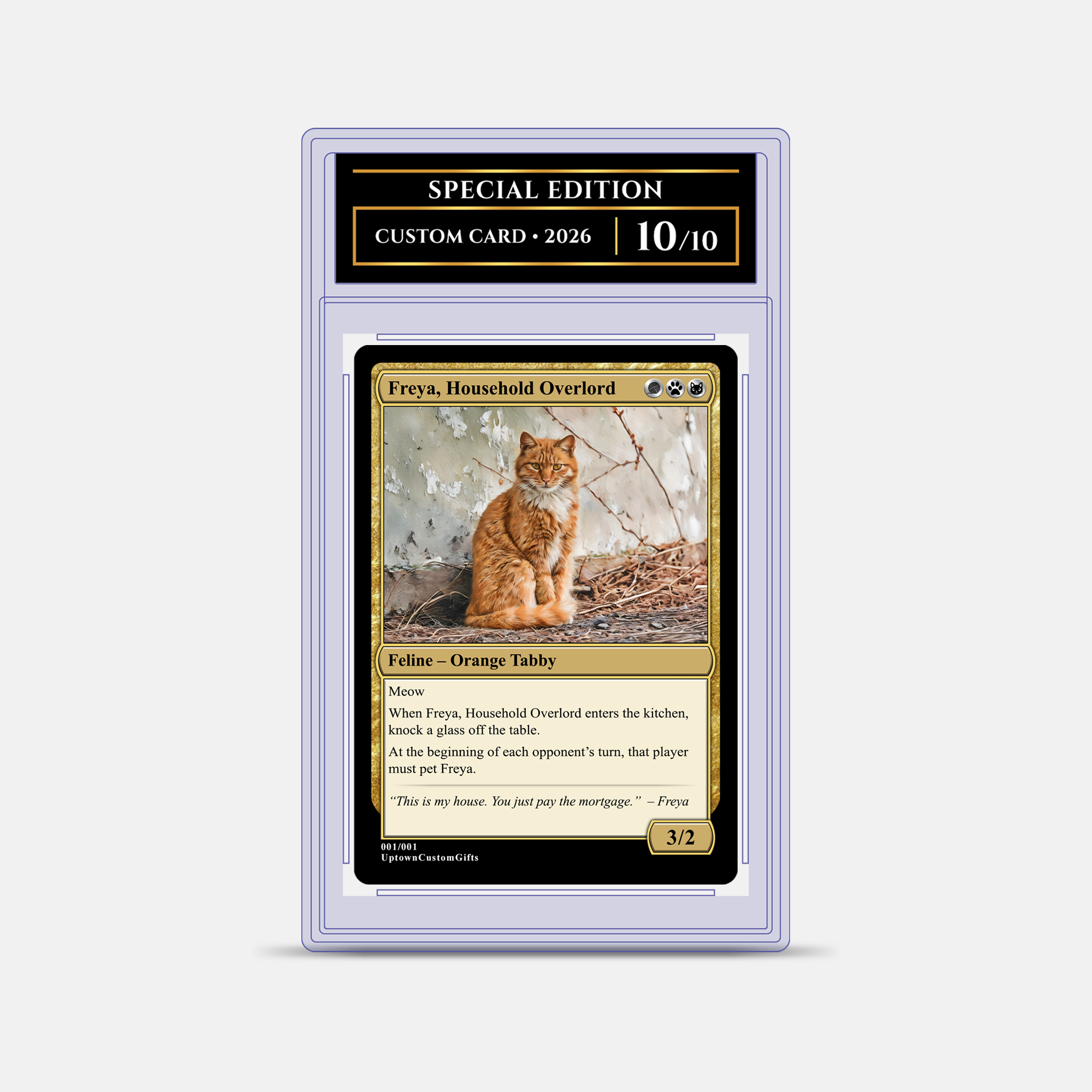 Custom Fantasy Trading Card