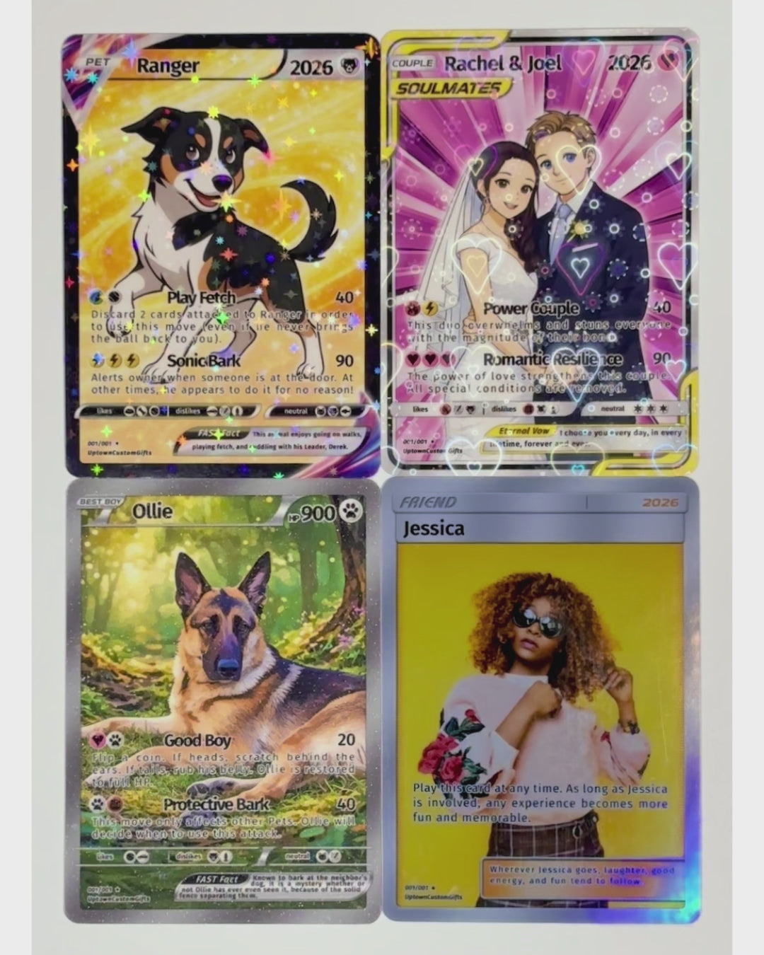 Custom Battle Trading Card